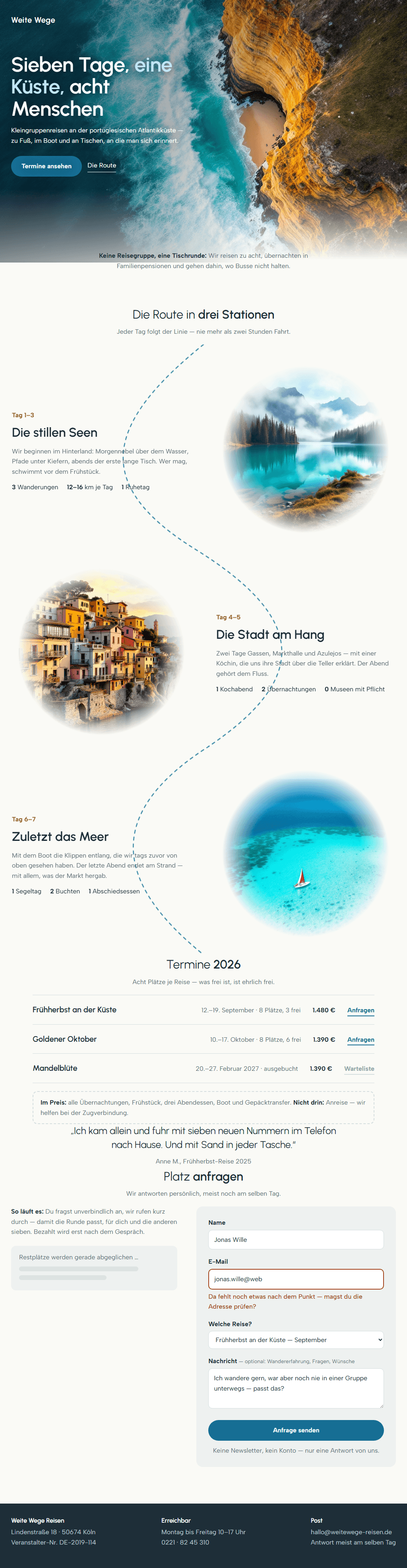 Welt Fernwehkarte: fotogetragene Reise-Landing mit Nebelkanten